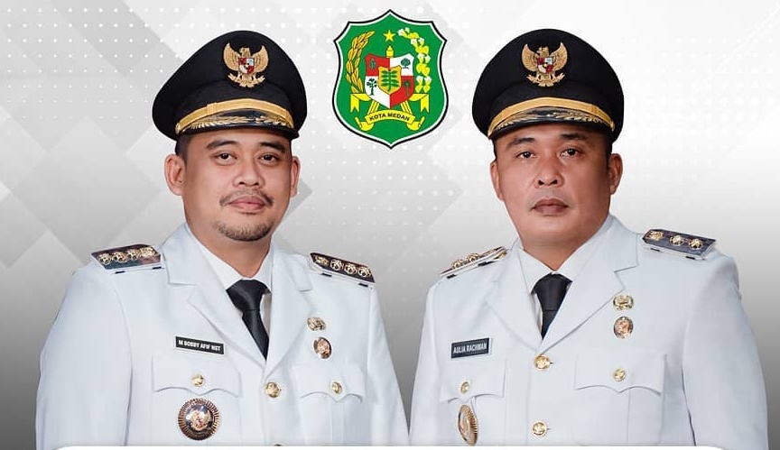 PHOTO WALIKOTA DAN WAKIL WALIKOTA MEDAN